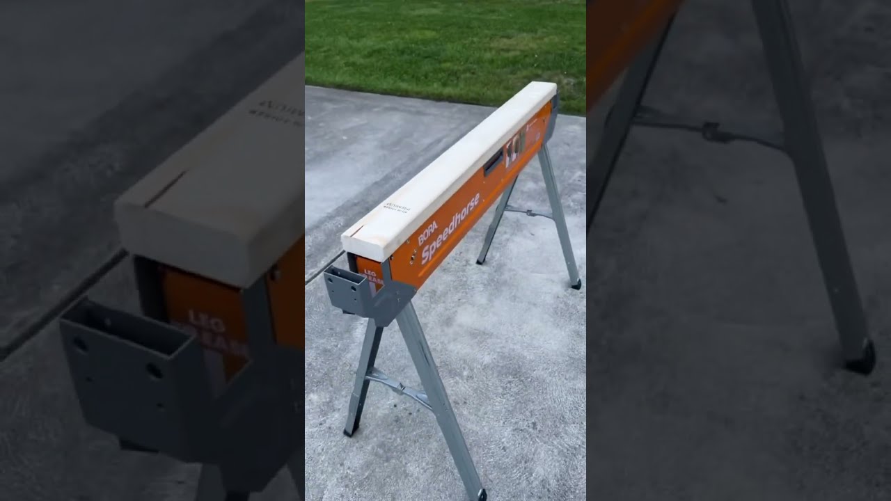 Dan The Carpenter Showcasing BORA Speedhorses Available At Lowe S Diy Tools Sawhorse