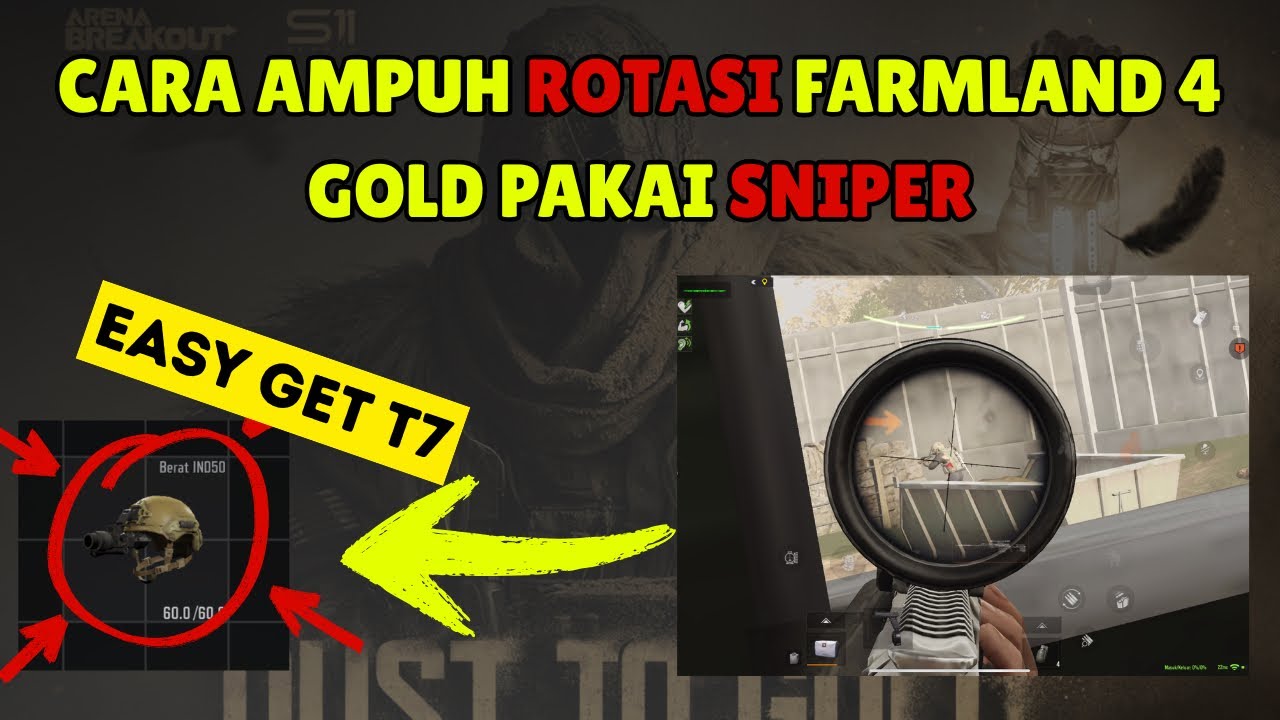 CARA PROFIT DI FARMLAND 4 GOLD | Arena Breakout S11