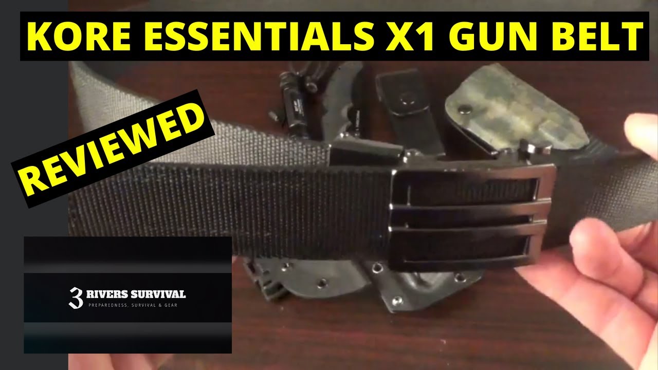 KORE ESSENTIALS X1 Tactical EDC Gun Belt Review