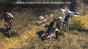 Art of Disarming by Ezio Auditore Assassin creed Revelition