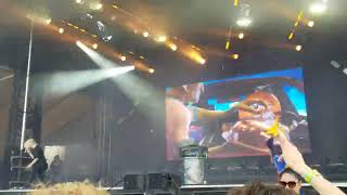 I got my tooth removed - 100 gecs at Governor's Ball