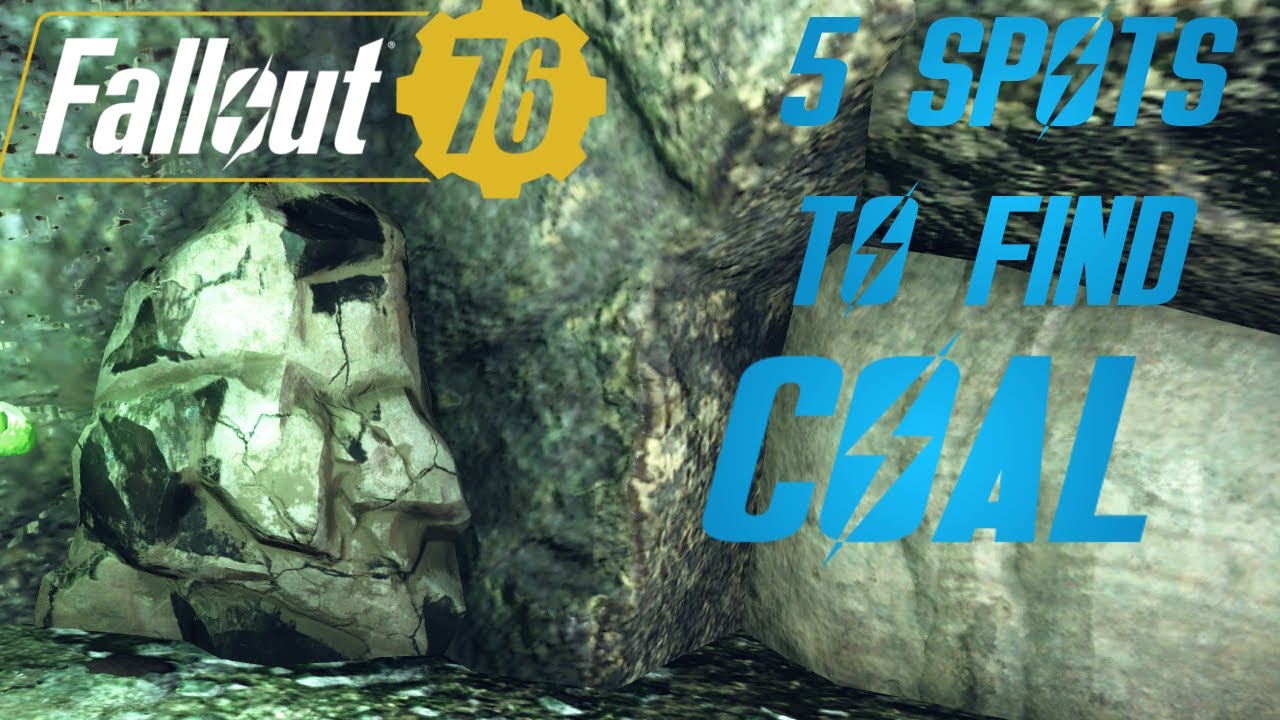 Fallout 76 - 5 Places To Find Coal