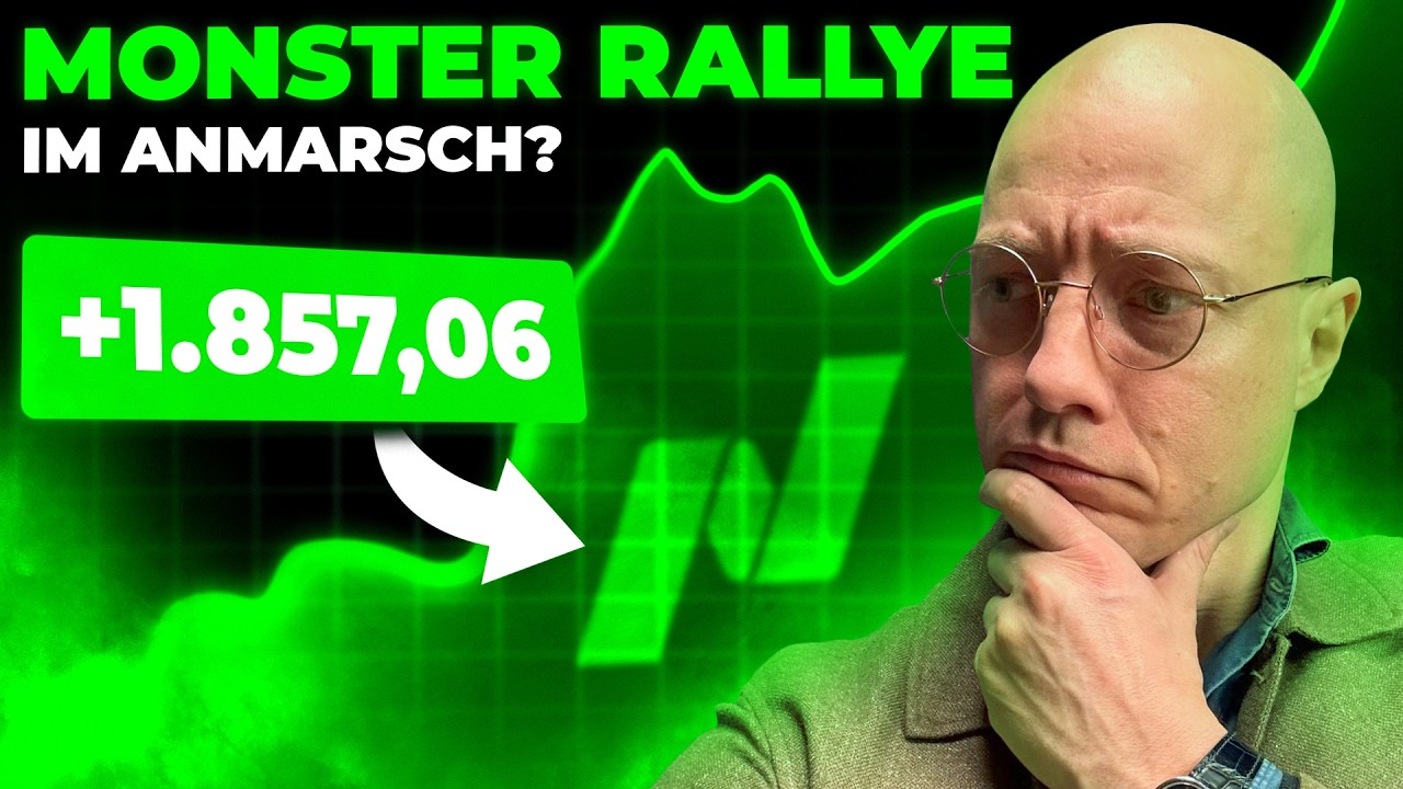 Kursexplosion in den Aktienmärkten! Doch Vorsicht!