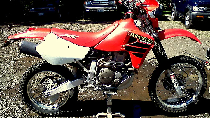 How to start the Honda XR650r