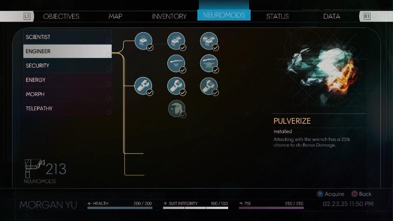 Prey 2017 install 200 neuromods