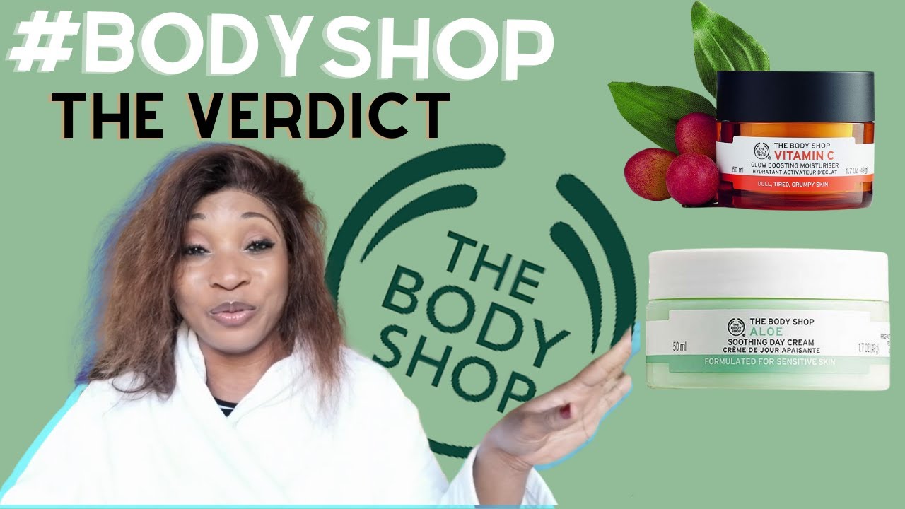 I TRIED THE BODY SHOP FOR A MONTH....WAIT FOR IT | Vitamin C & Aloe Vera