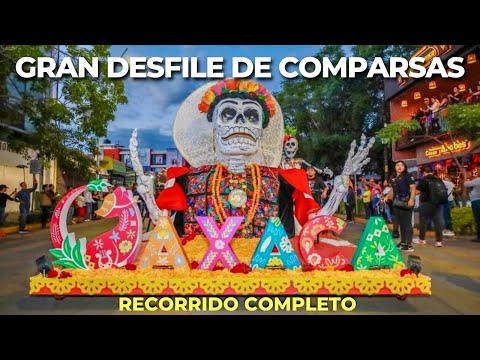 Así Fue El Gran Desfile De Comparsas En Oaxaca, México ✅ Día De Muertos  : Magna Comparsa 2023