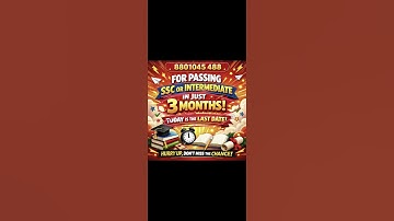 Telangana Open School Society (TOSS) SSC & Open Inter Admission Last Date (Tatkal)