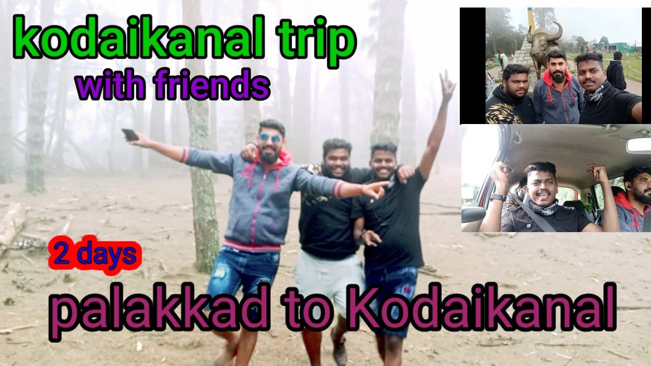 Kodaikanal.2 days trip.with friends.palakkad to kodaikanal.car trip