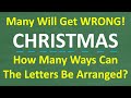 Understanding Permutations and Combinations