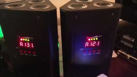 Use American DJ my dmx 3.0 to control our lights