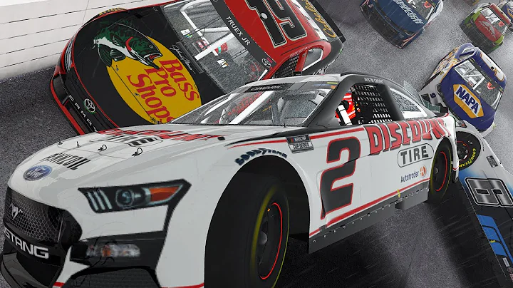 DAYTONA 500 IN THE POURING RAIN...