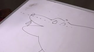 James Hendry draws a Hippo on Safari Live - Legendado PT-Br