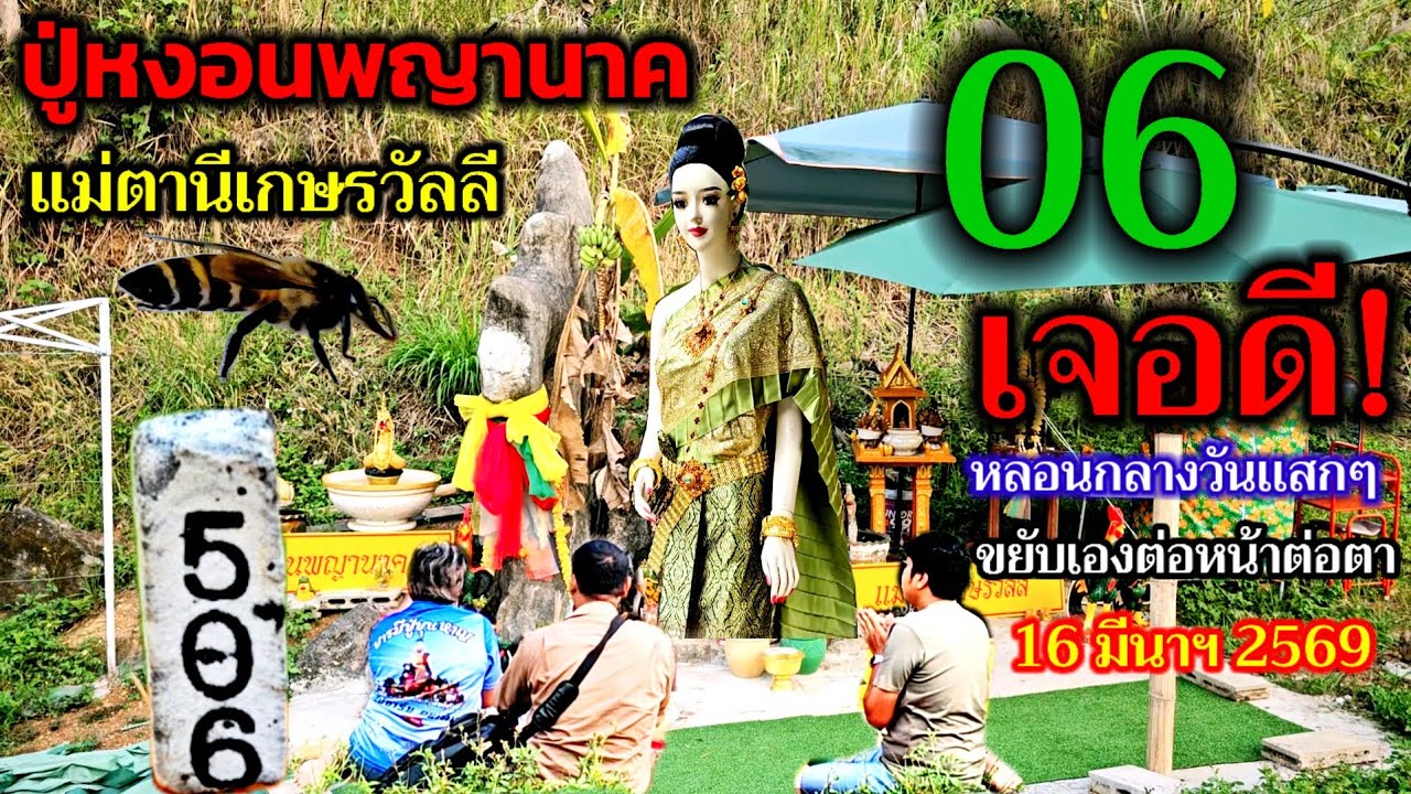 06 /866 สุดปัง! #ปู่หงอนพญานาค #แม่ตานีเกษรวัลลี เจอดีกลางวันเเสกๆที่นี่ #เลขปลีกล้วย ขอต่อ 16/3/69