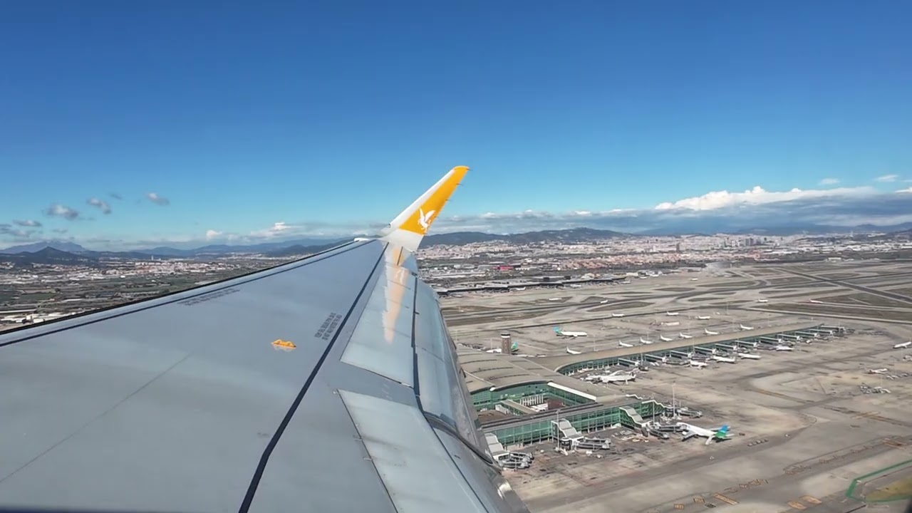 Barselona Havalimanından Kalkış