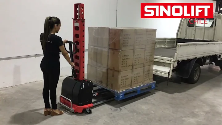 Sinolift brand new SSL Self elevator stacker from China semi-electric stacker