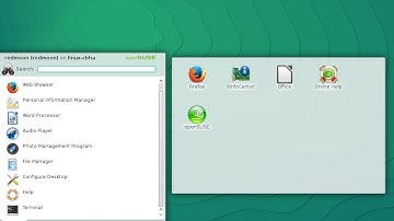 Install OpenSUSE 13.2 x86_64 KDE desktop.