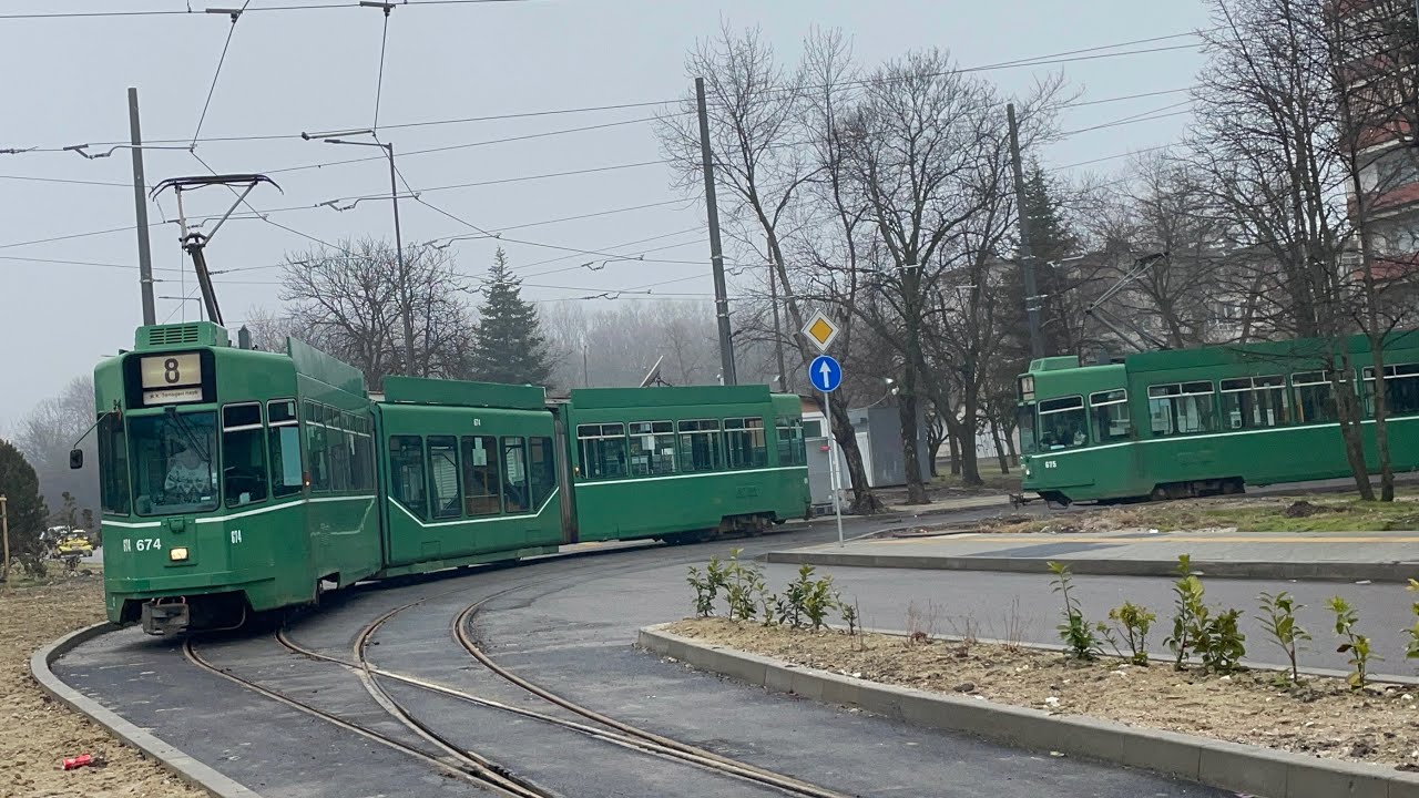 Трамвай 8 от Западен парк до жк Люлин 5