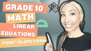 Point-Slope Form Made Easy!Copy of Money Solving Linear Equations Word Problems