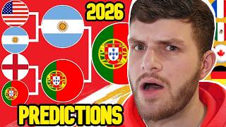 MY WORLD CUP 2026 KNOCKOUT PREDICTIONS