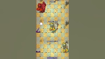 Pvz 2 -Blastberry Vine level 1, max, mastery 200 Vs Egypt gargantuar