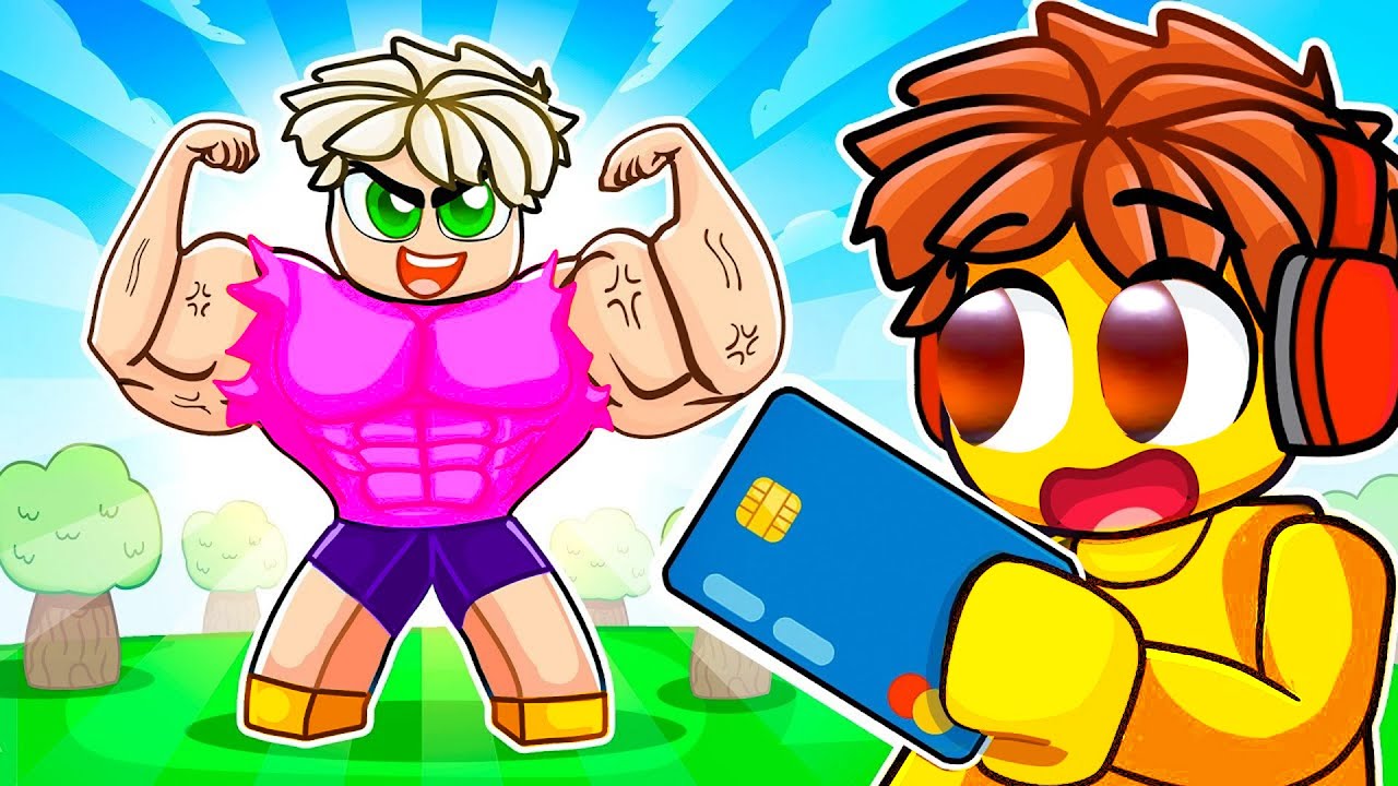 100.000 EURO ausgeben, um der STÄRKSTE in Roblox zu werden!