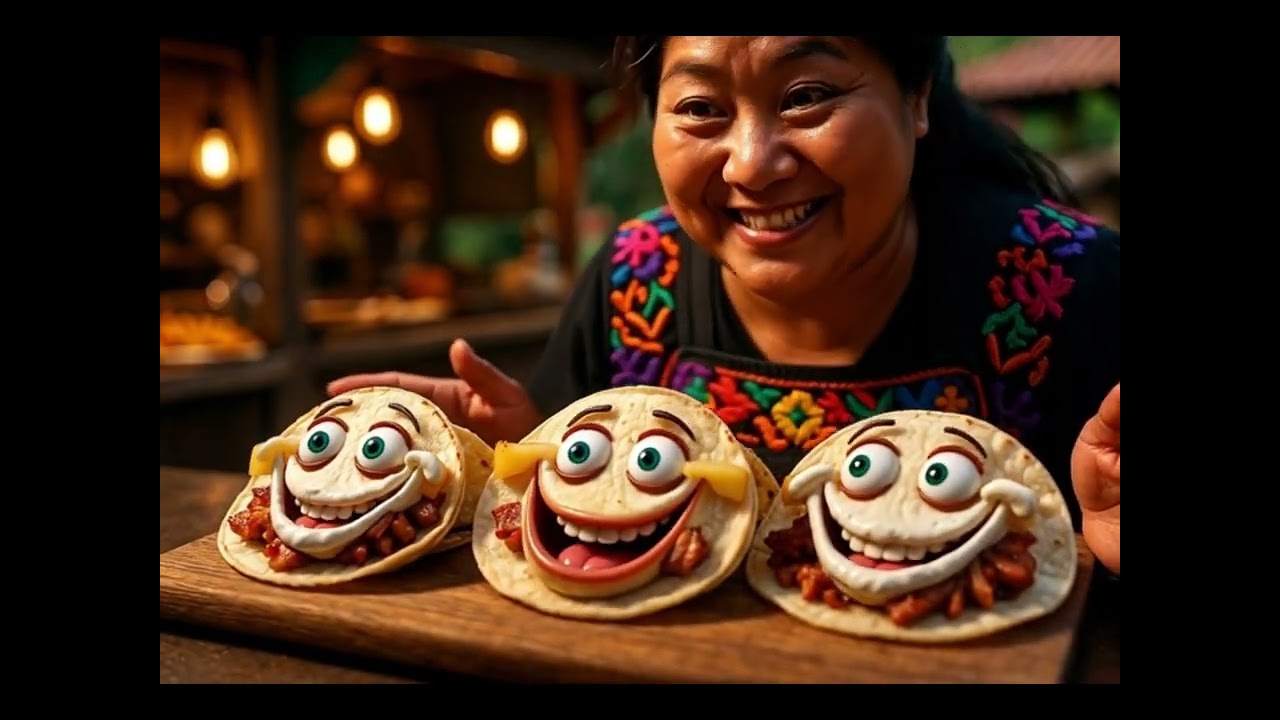 Magical Spanish Cuisine with Adorable Human Faces | Whimsical Food Fantasy 🇪🇸✨