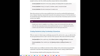 Chapter 9 Section 3: Parallelism