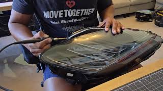 I Opened My Jaguar F-Type Headlight to Fix the DRL Problem (PU2 vs PUXA)