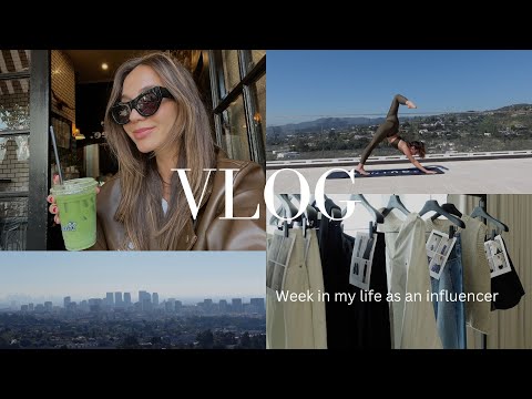 Week in my Life as an Influencer: showroom visits, events, unboxing