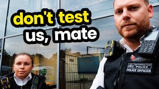 When UK Cops Realise The Auditor Knows The Law Better Than They Do!