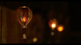 Solar LED flame effect Ballons