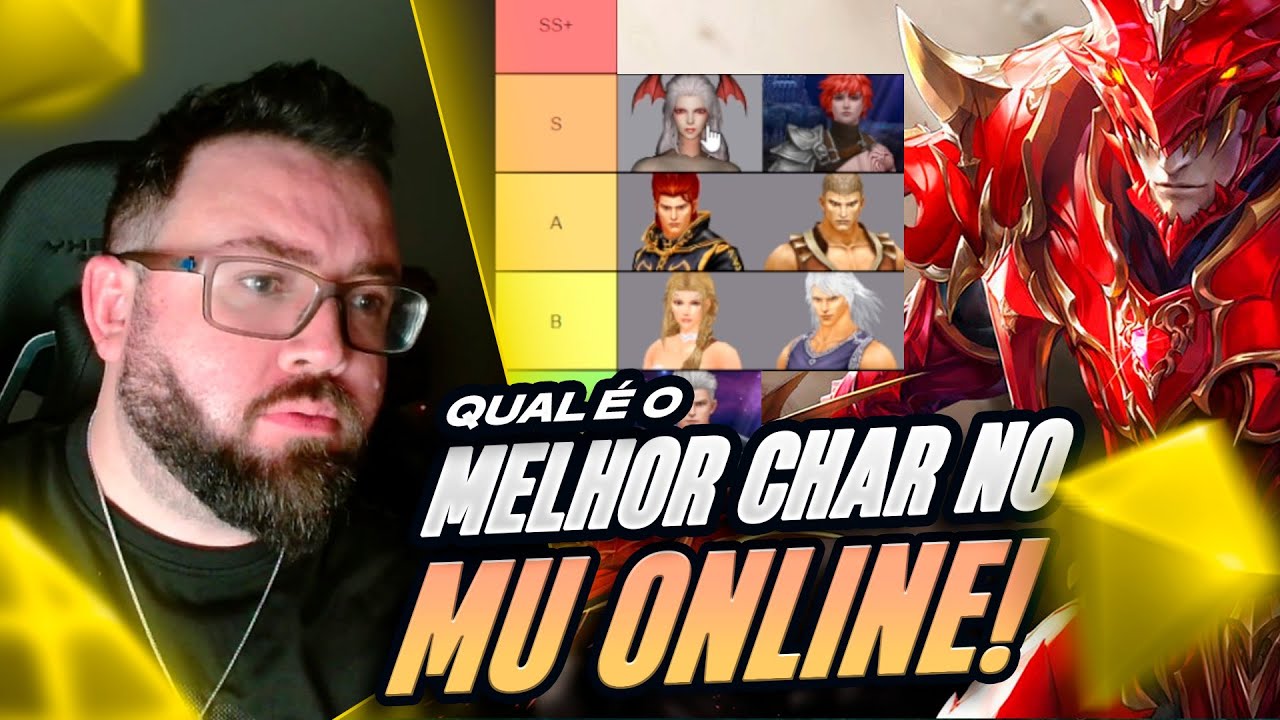 🔥 Tier List SUPREMA - Qual o char MAIS FORTE no Mu Online na SEASON 20.2? Assista até o final!!