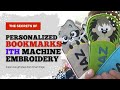 How to DIY ITH Bookmarks Animal Babies - Machine Embroidery Design - Easy Beginners Project