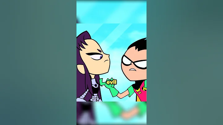 Why Robin HATES her Sister!  #teentitans #reels #dc #teentitansgo #shorts