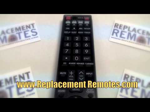 Remplacement pour télécommande TV Sharp GB004WJSA - Fonctionne