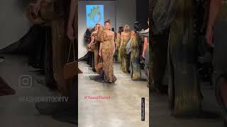 TAUSSY DANIEL present her Couture collection at NYFW FW23 during #GFC showcase at Brooklyn Studios