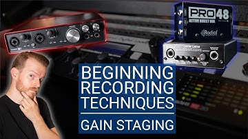Beginning Recording Series | Gain Staging - From Guitar to Plugin