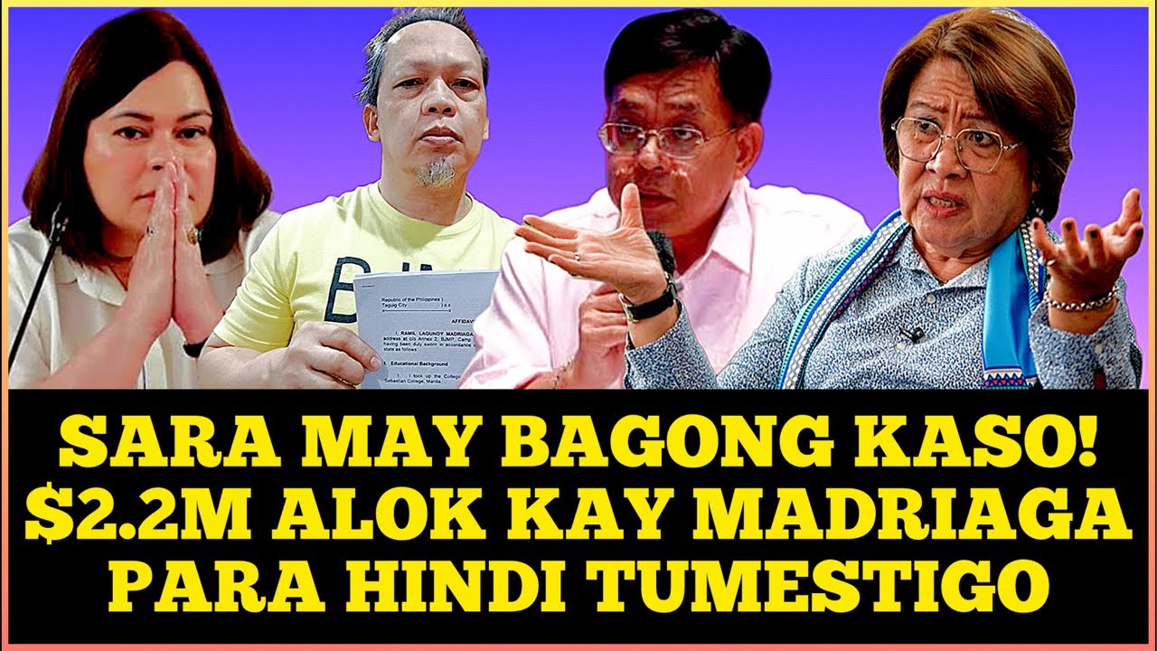 Kent Garcia is live! Hala! Sara Duterte may bagong kaso? Madriaga 2 beses inalok ng $2.2M suhol?
