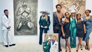 Proud’ Madonna poses for sweet family photos at son Rocco Ritchie’s art show| KAPS UPDATE