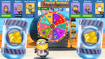 Niko Minion Rush Prize Wheel stage 3 complete Sing Out fullscreen gameplay Walkthrough ios / android