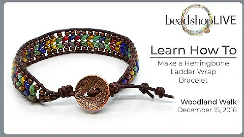 FB LIVE beadshop.com Learn the Herringbone Ladder ...