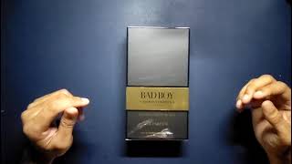 Carolina Herrera Bad Boy Le Parfum Unboxing