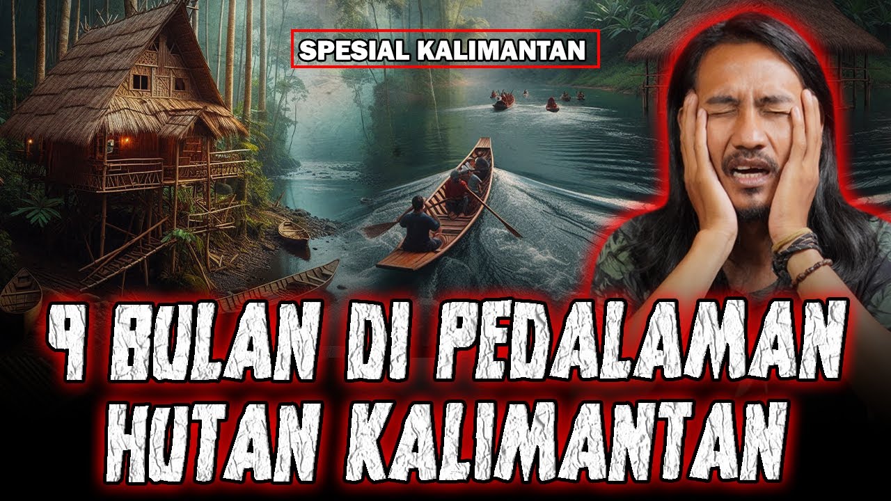 UMANG SAMPE KETEMPELAN SAAT PODCAST INI !! 9 BULAN DI HUTAN PEDALAMAN KALIMANTAN !!
