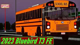 Morning Route in an EPIC 2023 Bluebird T3 FE! | Rigs of Rods