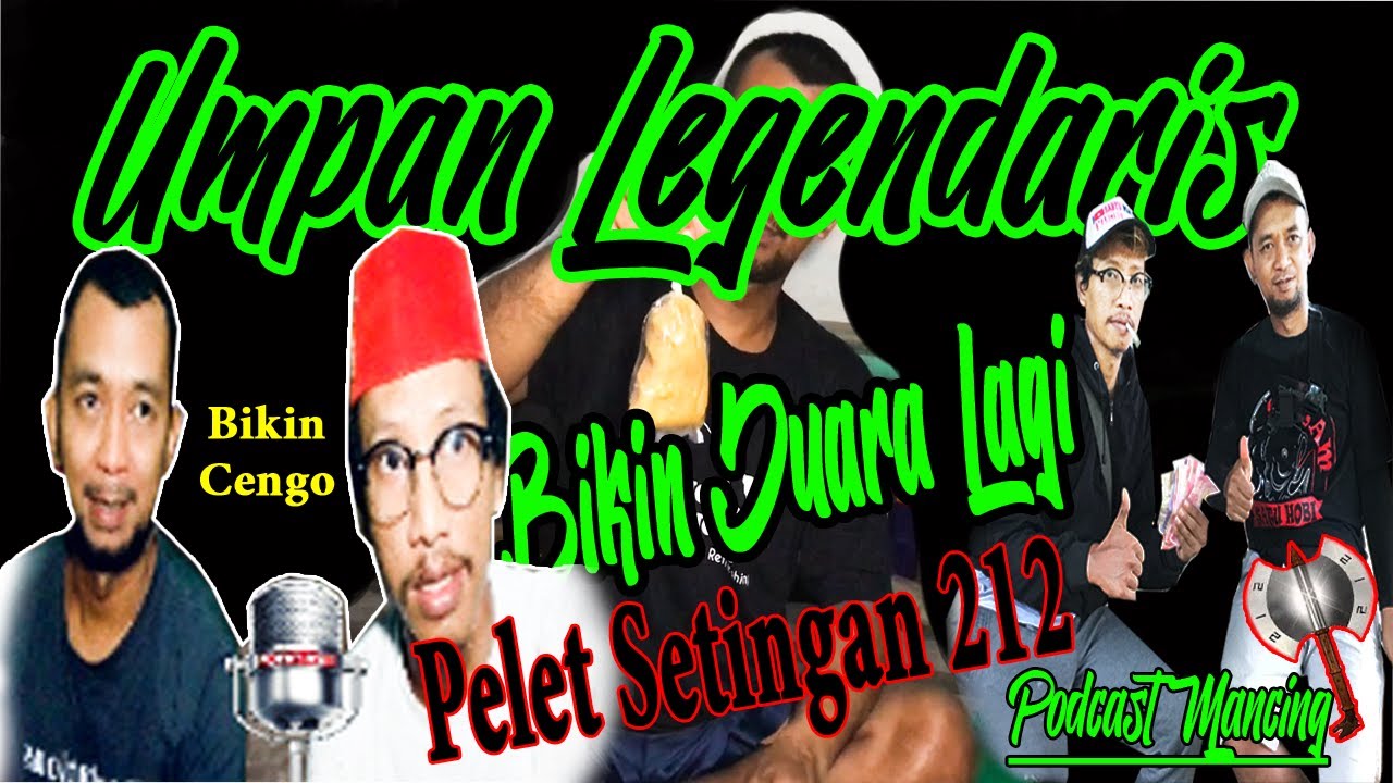 Cara Buat Umpan Ikan Mas "Umpan Pelet"
