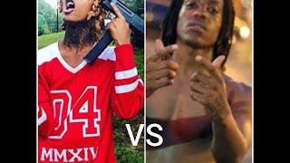 Atlanta Rapper Kyyngg disses Chicago Rapper Rico Recklezz