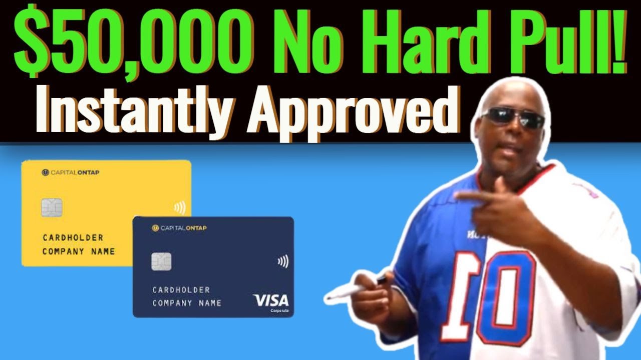 50000 Credit Limit! (Capital On Tap Credit Card Reviews) Visa Credit Card! Soft Pull Only YouTube