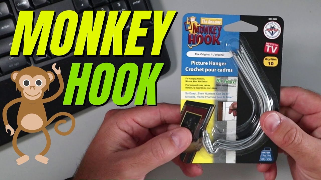 The Amazing Monkey Hook Overview (No Tools Picture Hanging) 