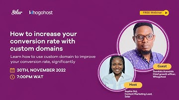 How to Increase Your Conversion Rate Using Custom Domain